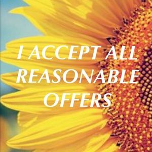 Don’t like a price? Make me an offer!!